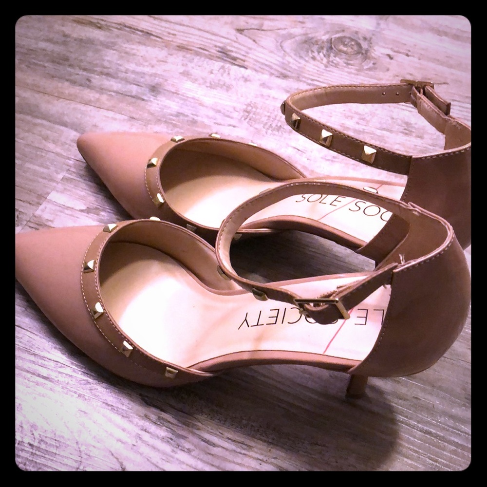 Sole Society Studded Heels